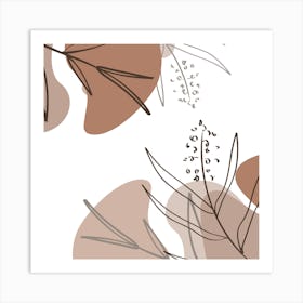 Eucalyptus Leaves. Art Print