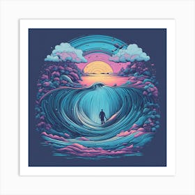 Dreaming Of The Ocean Art Print