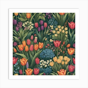 Tulips 15 Art Print