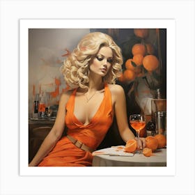 'Oranges' Art Print