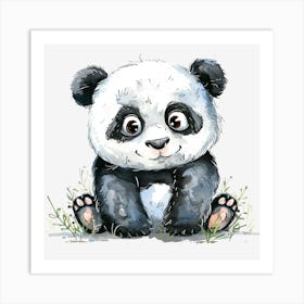 Panda Bear 1 Art Print