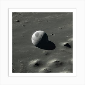 Moon - Moon Stock Videos & Royalty-Free Footage Art Print