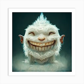 Cute Troll Art Print