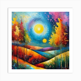 Beautiful Landscape Art Print