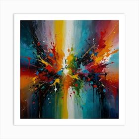 Abstract Painting 127 Art Print