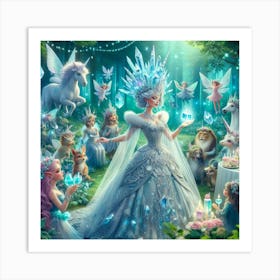 Ice Princesses Art Print