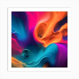 Abstract Painting 3 Art Print