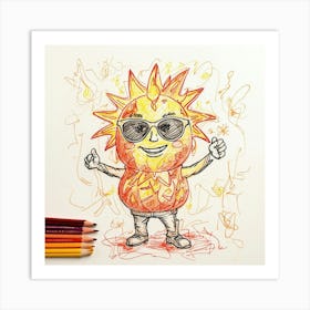 Sun!! 11 Art Print