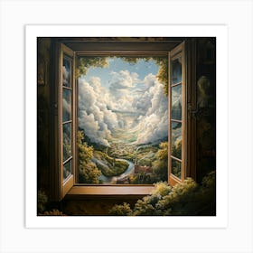 Outside Art Print