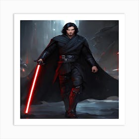 Last Jedi Art Print