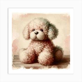 Poodle Art Print