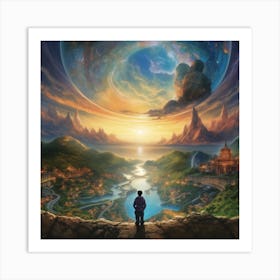 A dream world Art Print