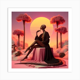 'Sunset' Art Print