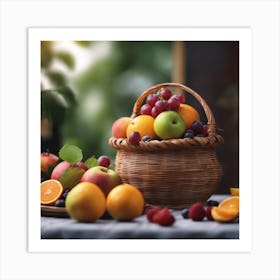 From the Tropics with Love: A Fruitful Offering Art Print