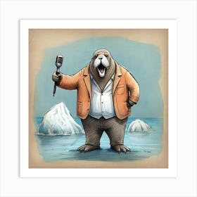 Polar Bear 11 Art Print