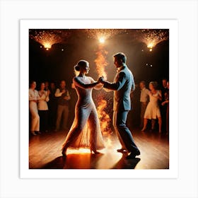 Dance With Fire Art Print