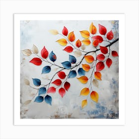 Autumn Leaves Art Print