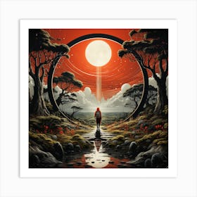 Lone Wolf Art Print