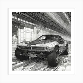 Bmw M3 Art Print