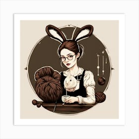 Bunny Rabbit 1 Art Print