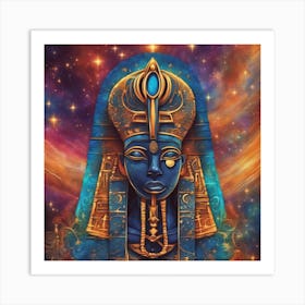 Divine Melanin God 333 Art Print