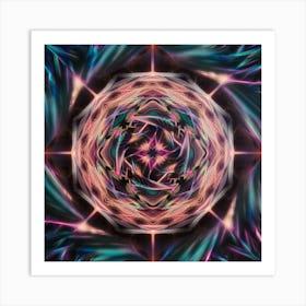 Abstract Psychedelic Art Art Print