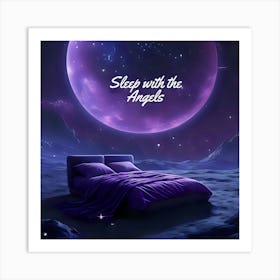 Sleep With The Angels Art Print