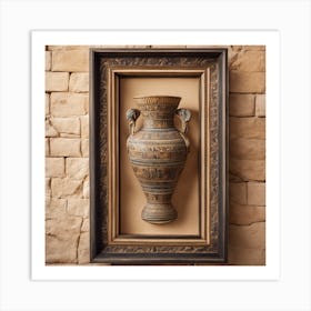 Egyptian Vase Art Print