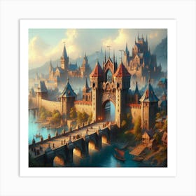 Medieval Castle 1 Art Print