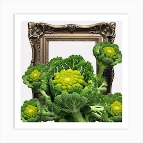 Florets Of Broccoli 20 Art Print