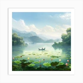 Water Lily 1 Art Print