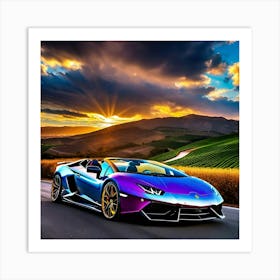 Lamborghini 15 Art Print
