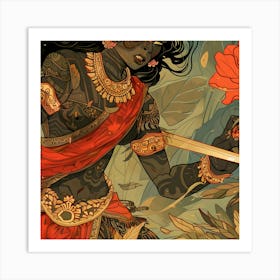 Lord Krishna 6 Art Print