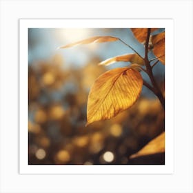 Autumn Leaves 10 Art Print