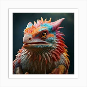 Firefly Whimsical Photorealistic Creature Full Of Playful Charm 34255 (3) Art Print