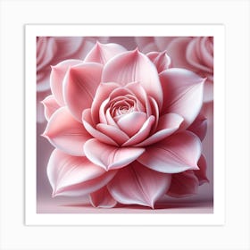 Pink Flower 1 Art Print