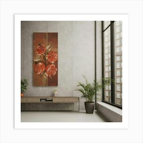 Red Roses Art Print