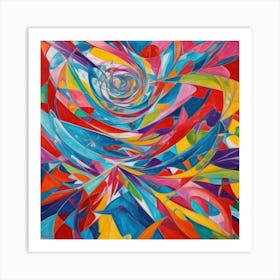 Abstract Painting 1 Art Print