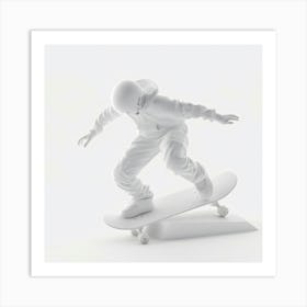 Skateboarder 4 Art Print