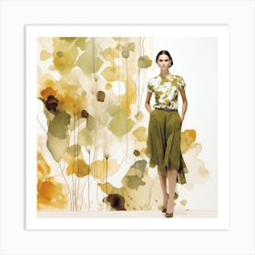 Fendi Spring/Summer 2012 Art Print