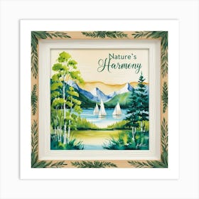 Nature'S Harmony 2 Art Print