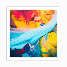 Abstract Painting 12 Art Print