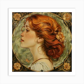 London Lady Art Print