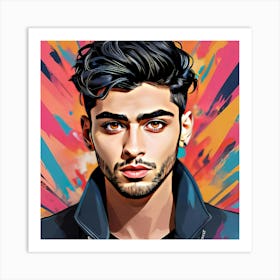 Zayn Malik Art Print