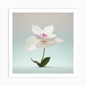 Magnolia Flower Art Print