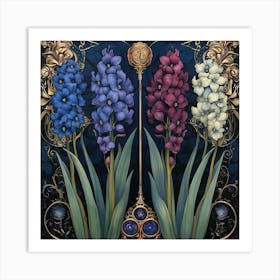 Hyacinths Art Print