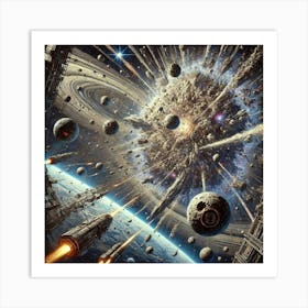 Exulon Celestial Command Converted Art Print