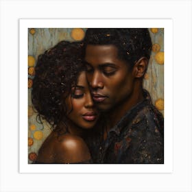 Echantedeasel 93450 African American Black Love Stylize 970 E05208c3 E41c 4763 93a7 930750a4efb8 Art Print