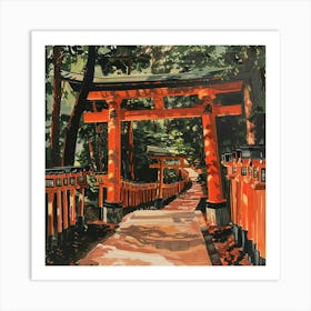 Fushigi Gate 9 Art Print