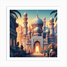 Islamic Palace Art Print